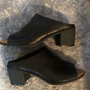 Cut out Clog Heels